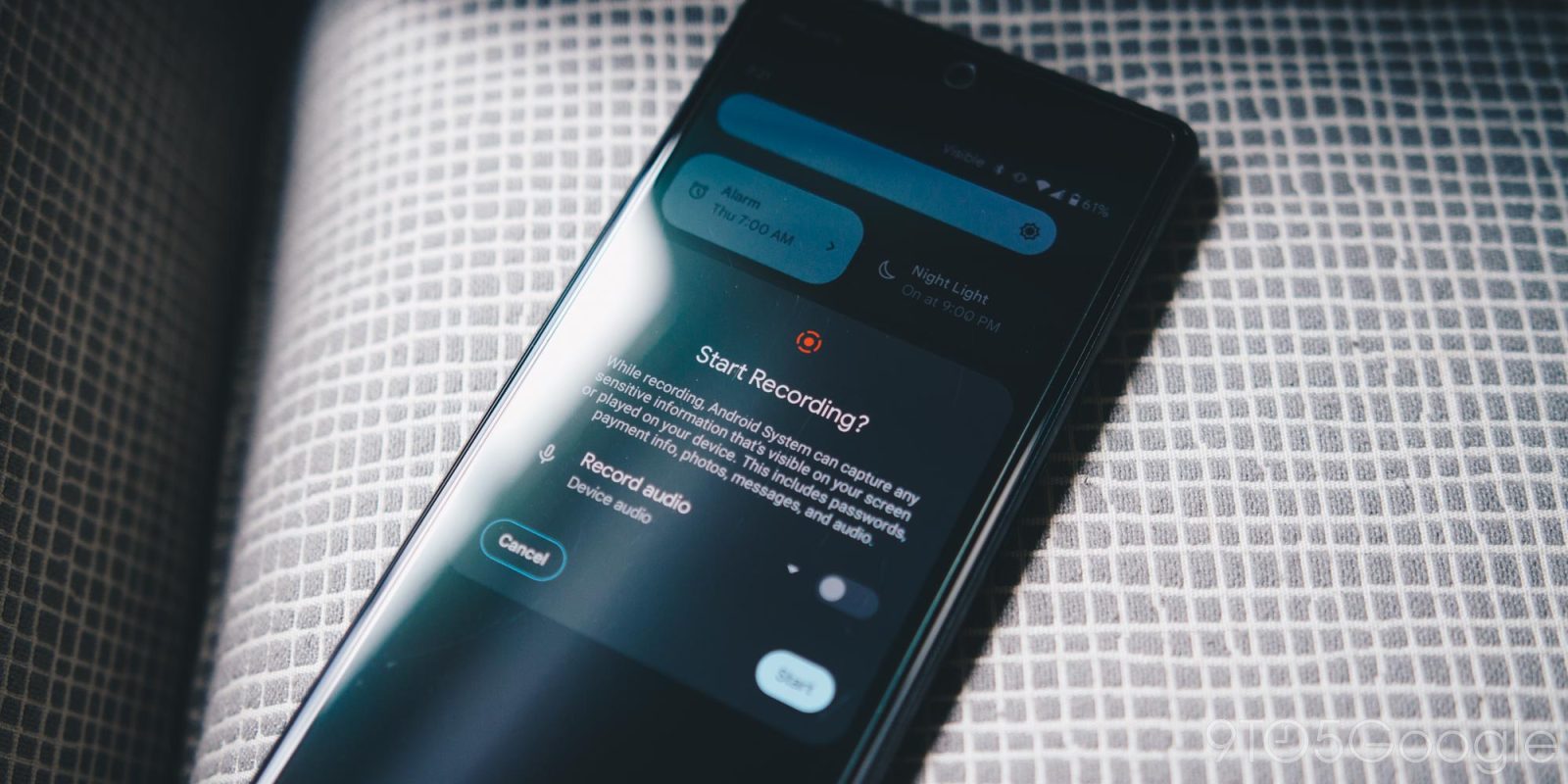 How to screen record Pixel