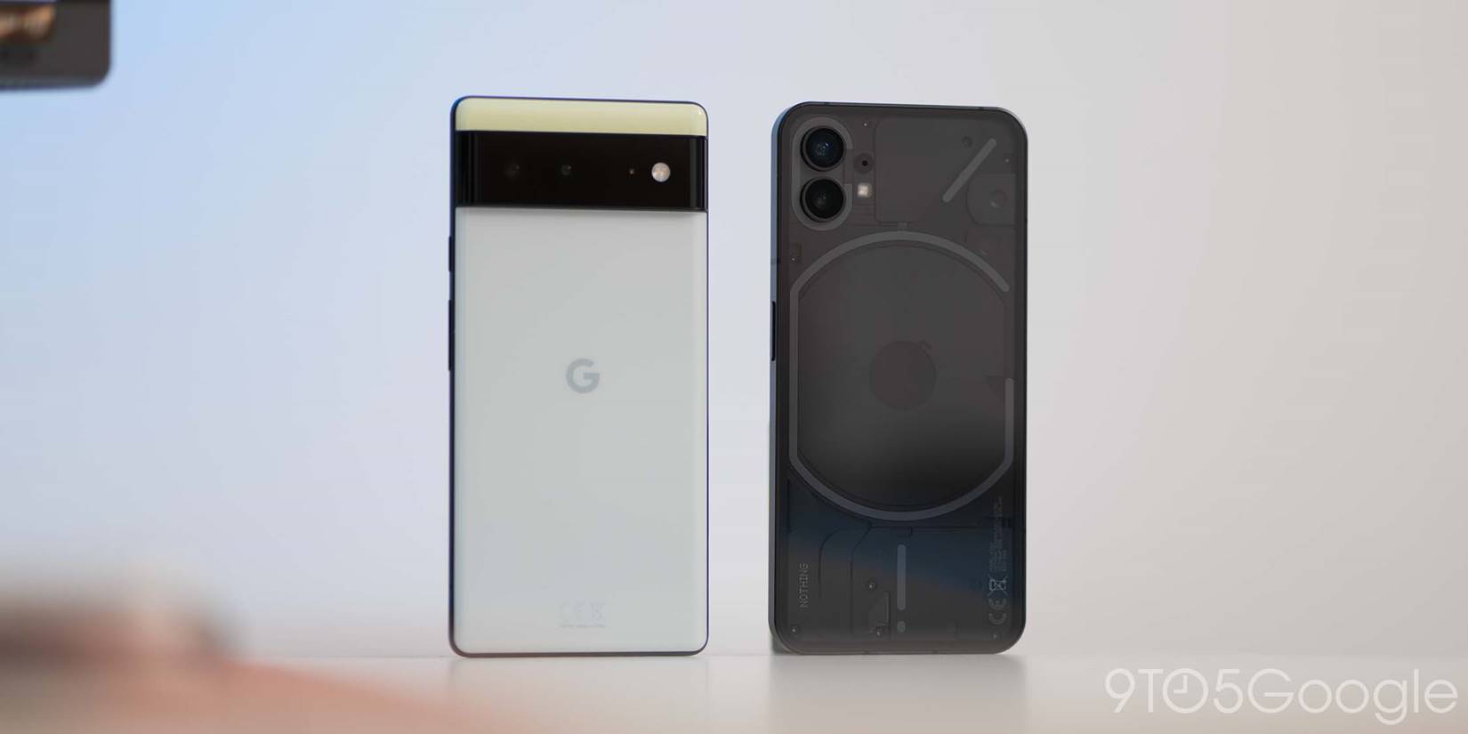 nothing phone (1) pixel 6