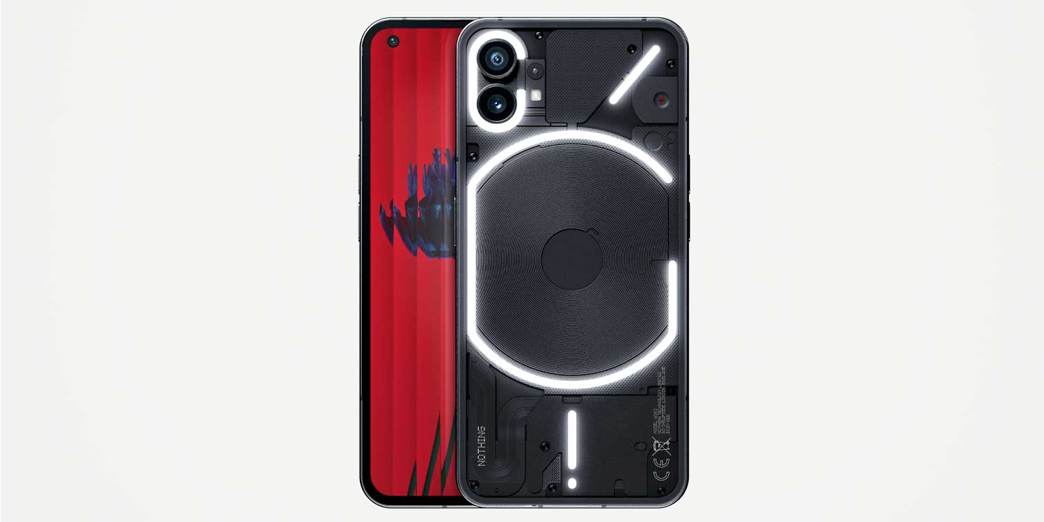 nothing phone 1 in black