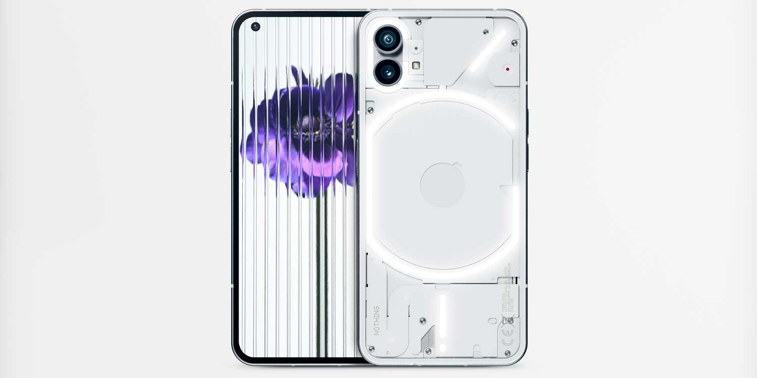 nothing phone 1 in white