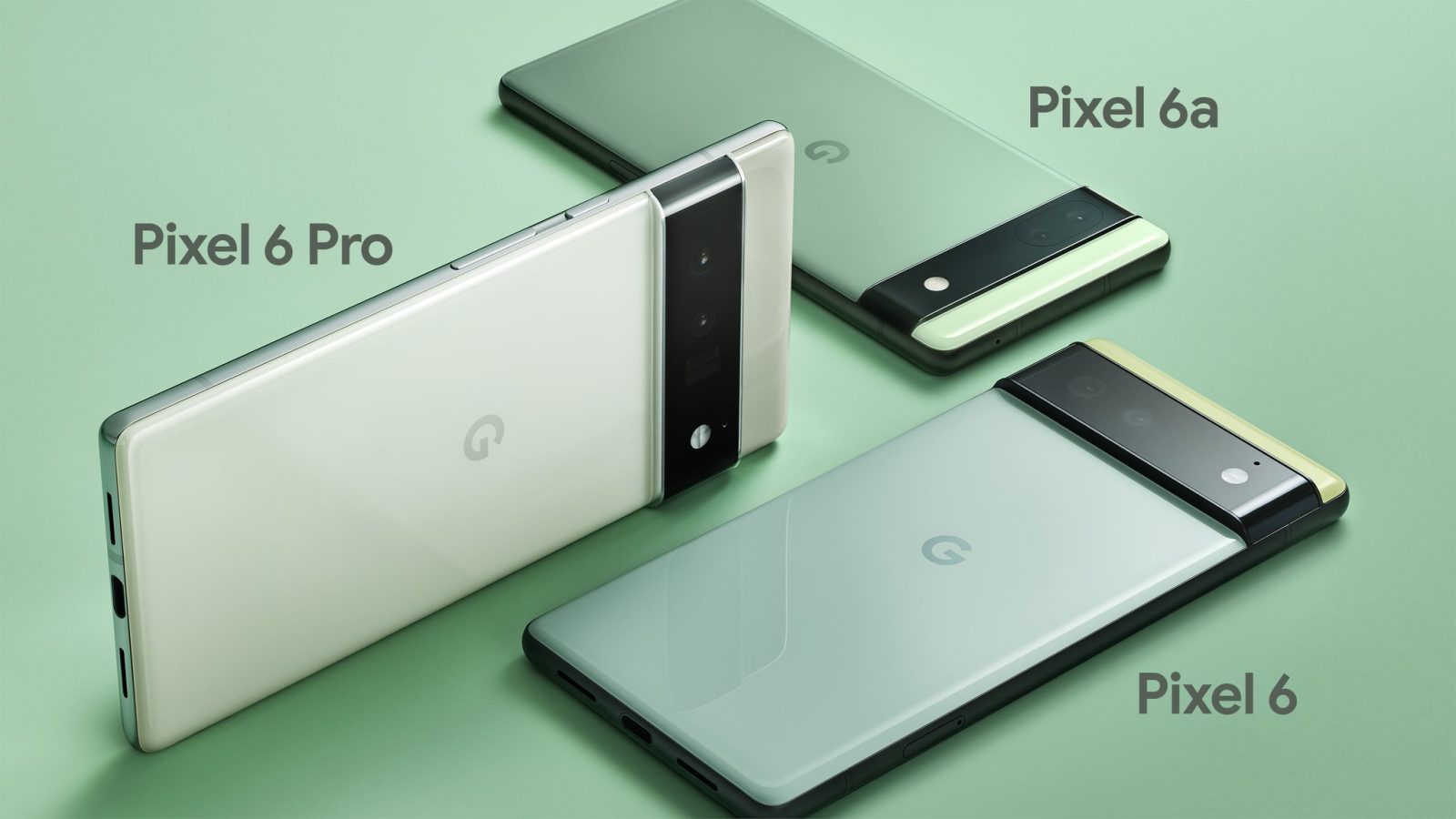 Pixel 6a green
