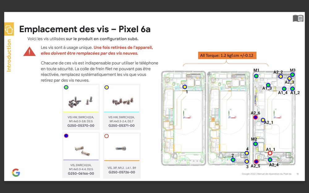 Pixel 6a repair manual