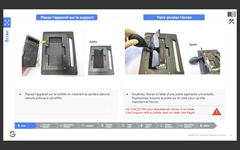 Pixel 6a repair manual