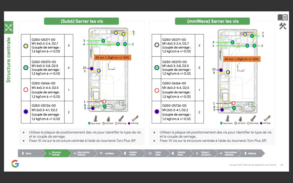 Pixel 6a repair manual