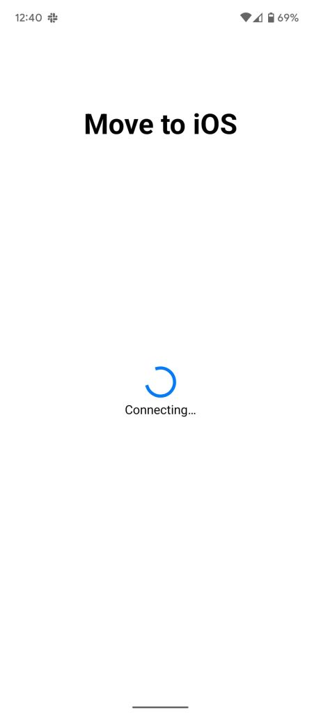 Connecting Move to iOS
