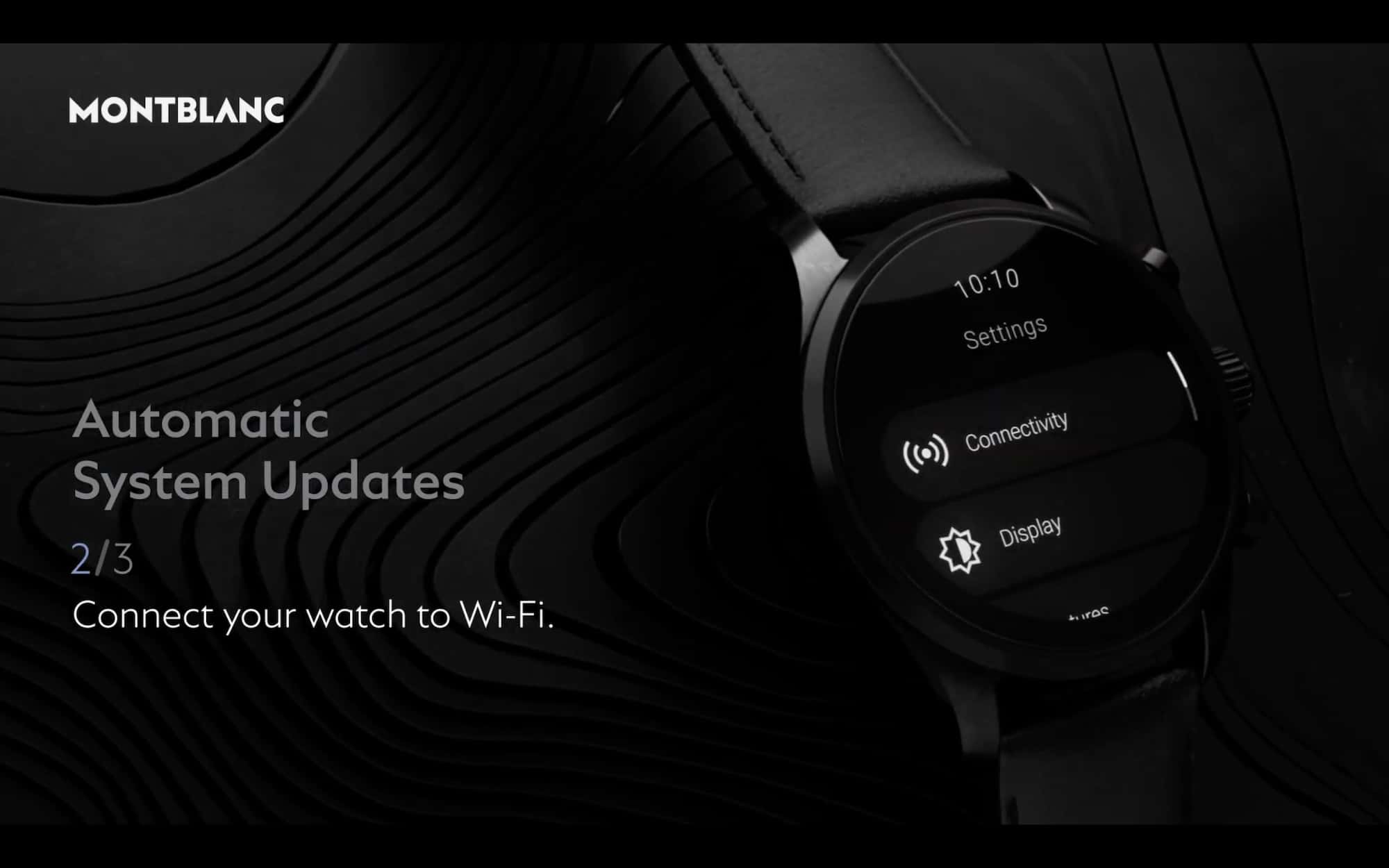 Wear OS 3 Montblanc