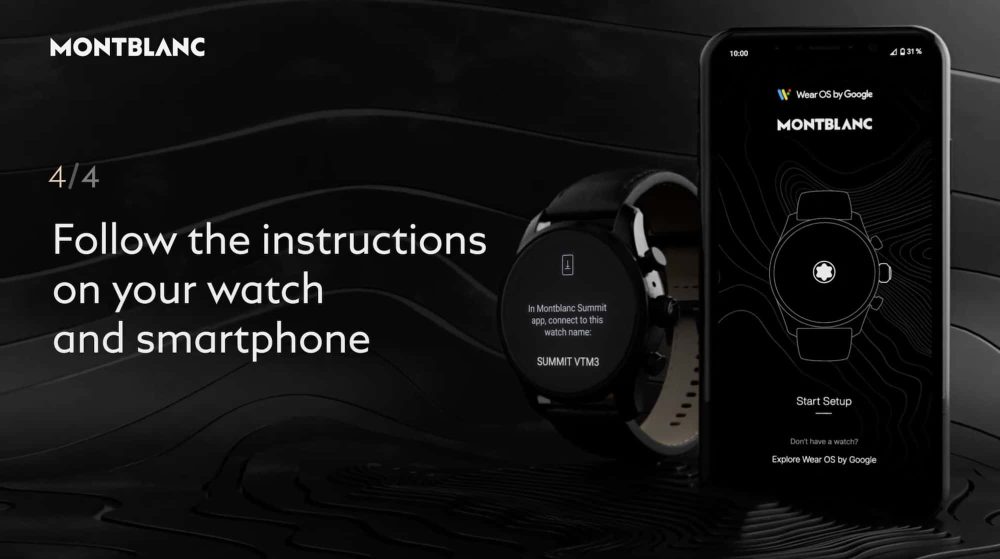 Wear OS 3 Montblanc