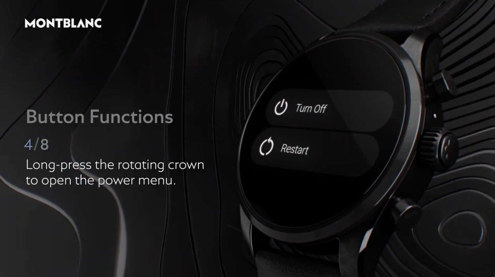 Wear OS 3 Montblanc