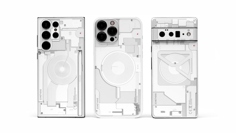 dbrand Something skins on S22 Ultra iPhone 13 Pro Max Pixel 6 Pro