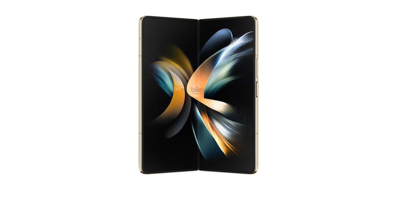 galaxy z fold 4 gold