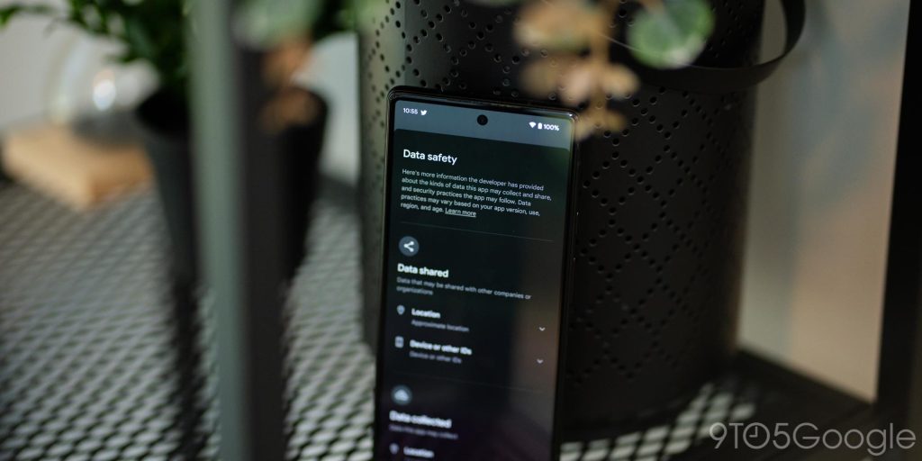 google play store data safety