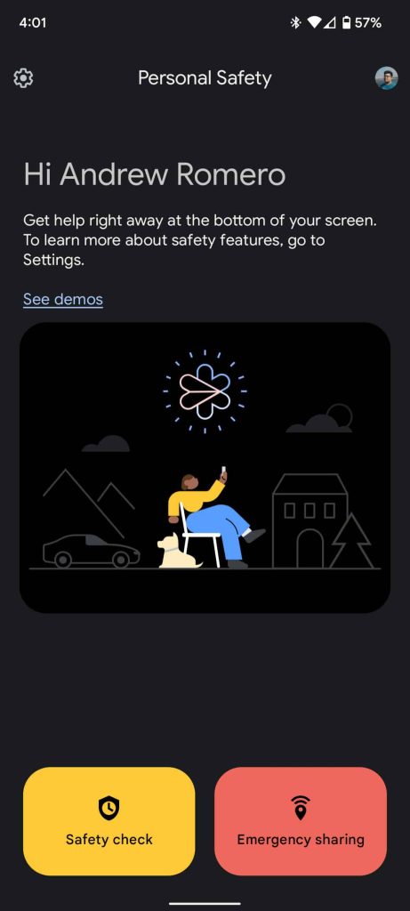 Personal Safety Google Pixel