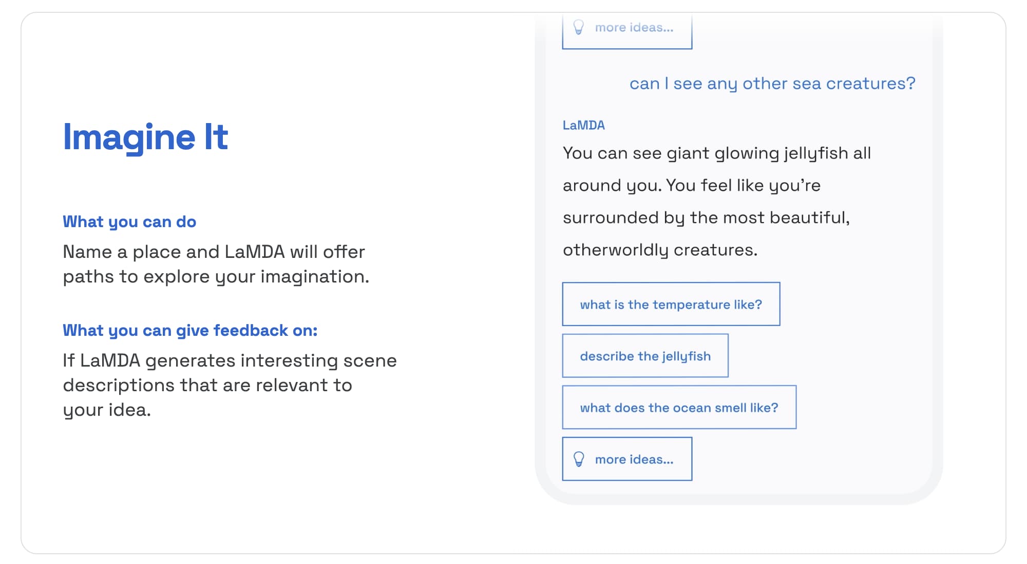 Google AI Test Kitchen