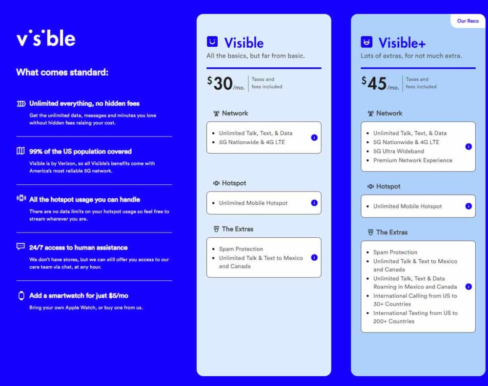 Visible Part Pay