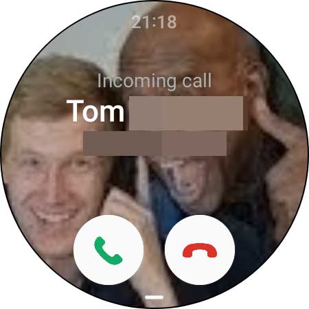 whatsapp voice call wear os