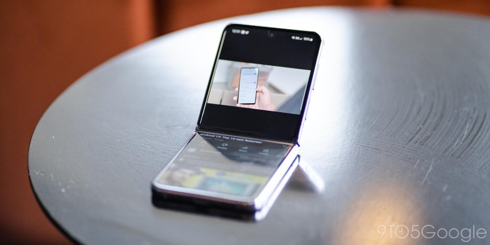 galaxy z flip 4 flex mode youtube