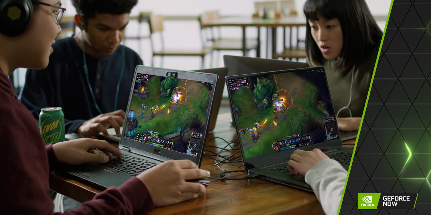nvidia geforce now laptops