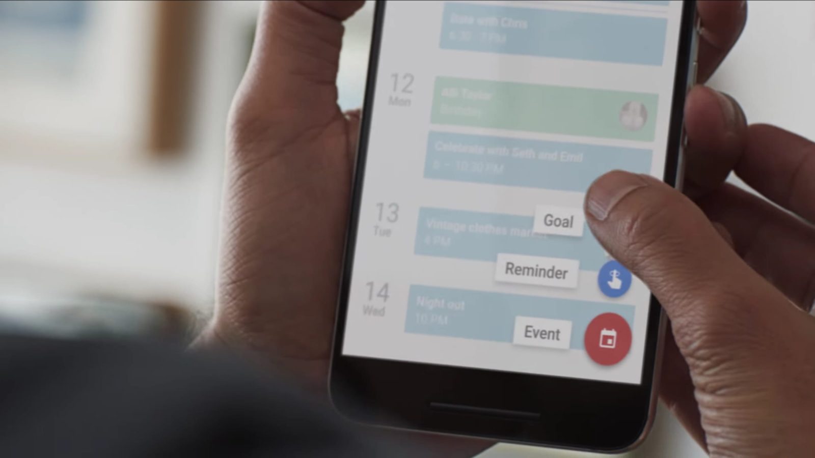 Google Calendar Goals