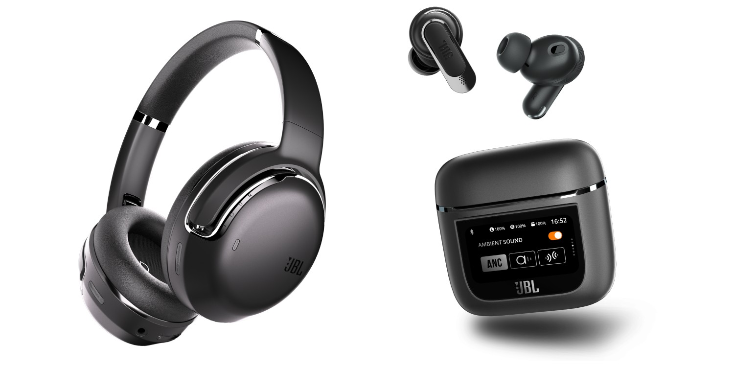 JBL Tour One M2 headphones and Tour Pro 2 earbuds