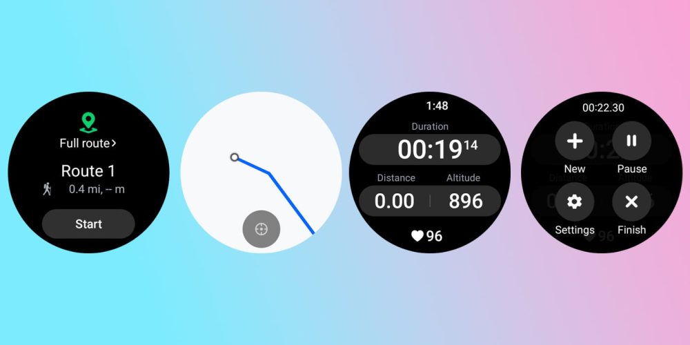 galaxy watch 5 pro route tracking