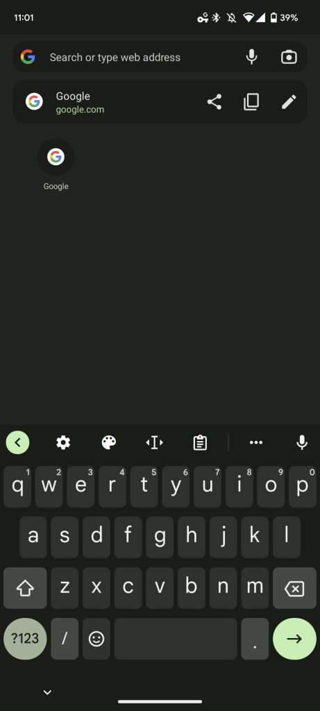 Chrome Android Omnibox redesign