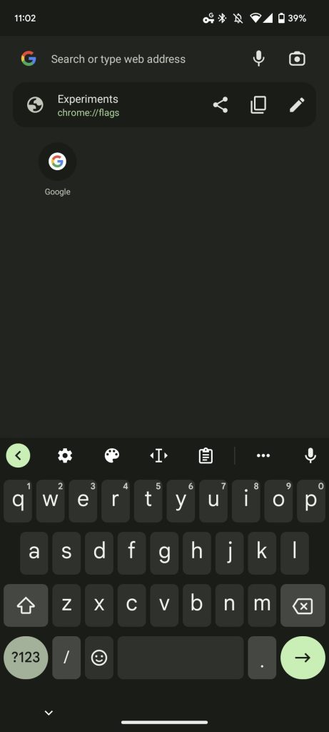 Chrome Android Omnibox redesign