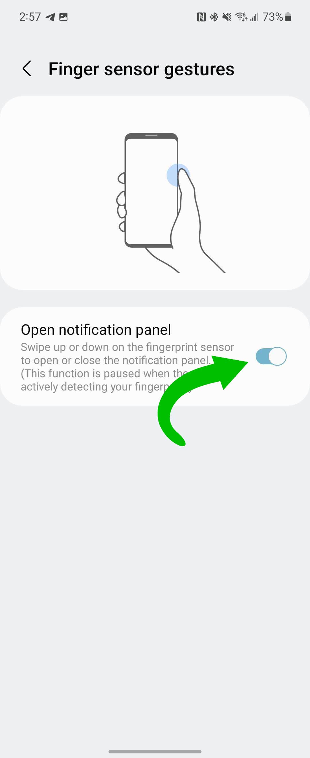 Galaxy Fold Flip notifications