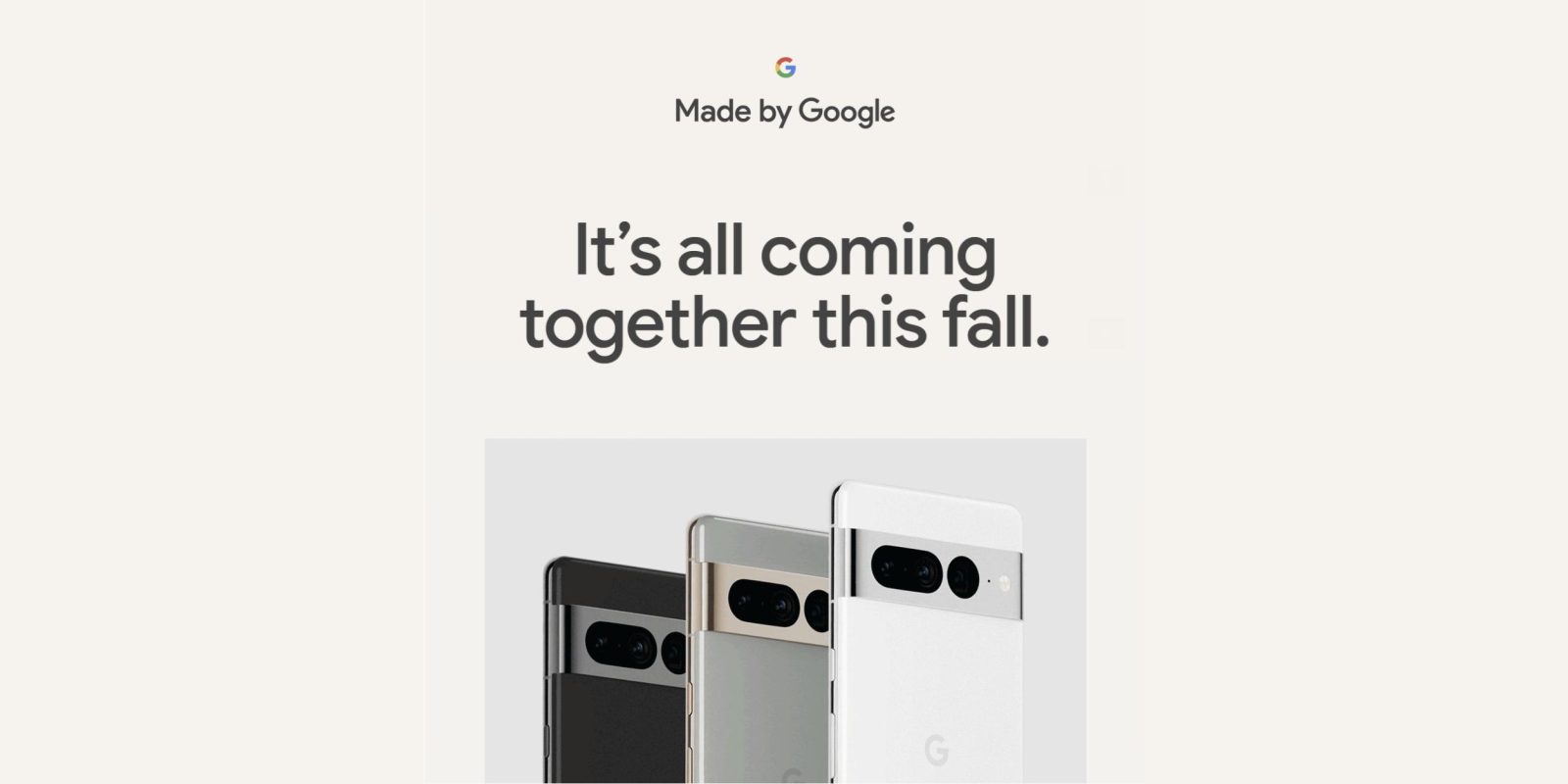 Pixel October 6 event