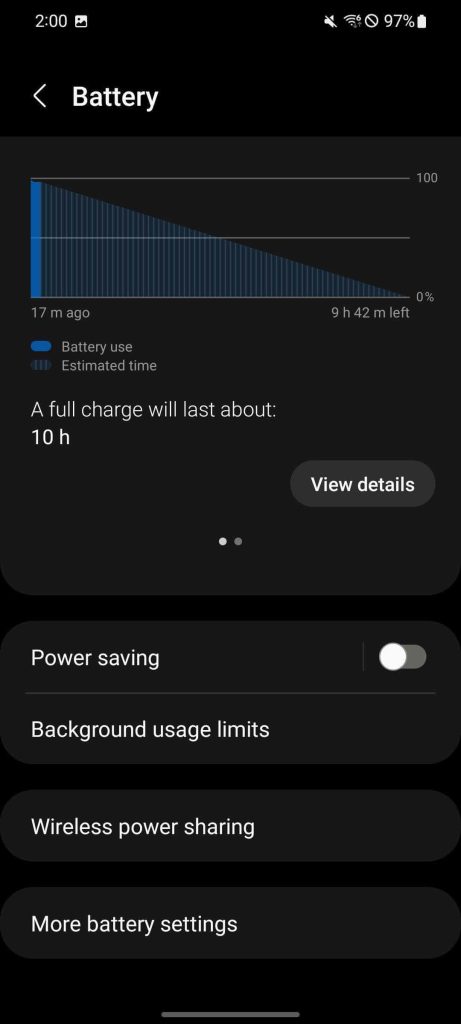 adaptive battery samsung galaxy