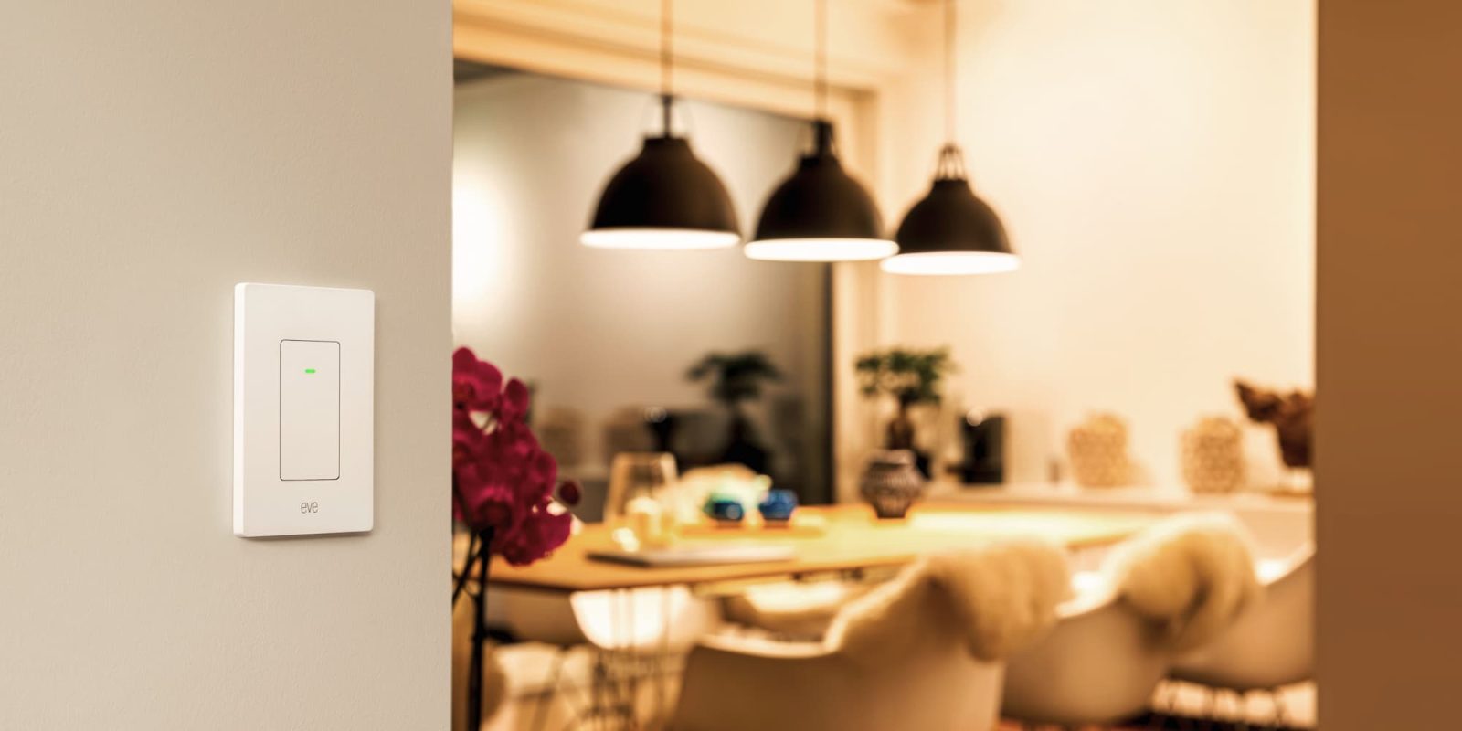 eve smart home light switch