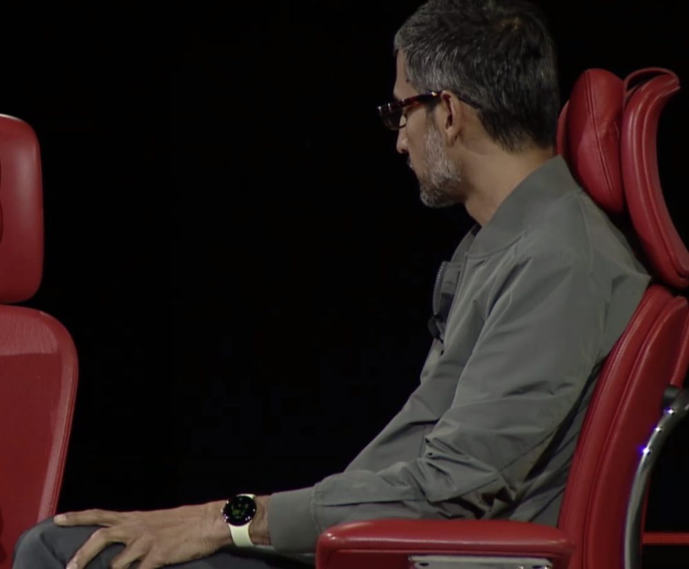 Pixel Watch Sundar Pichai