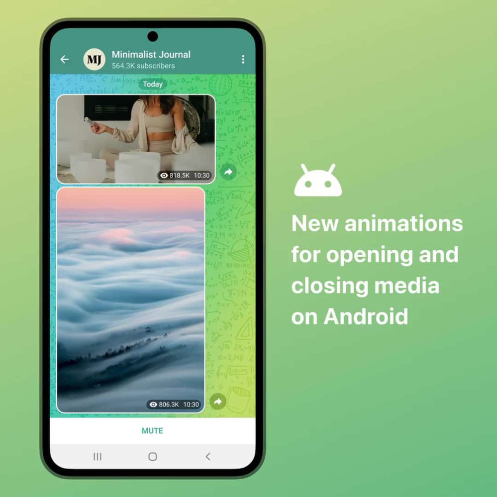 themed icon animations telegram