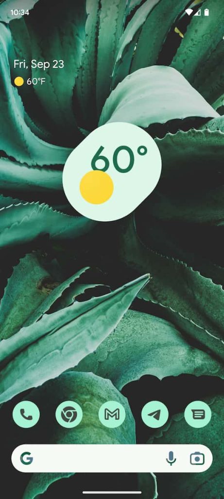 enable themed icons android 13