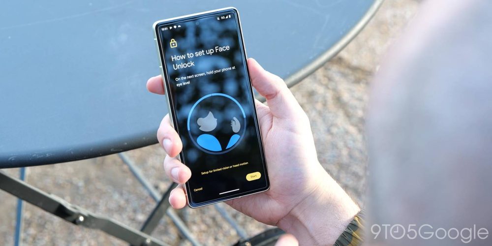 Pixel 7 face unlock