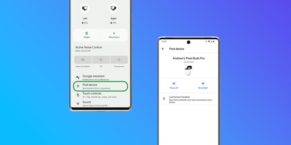 find lost pixel buds pro
