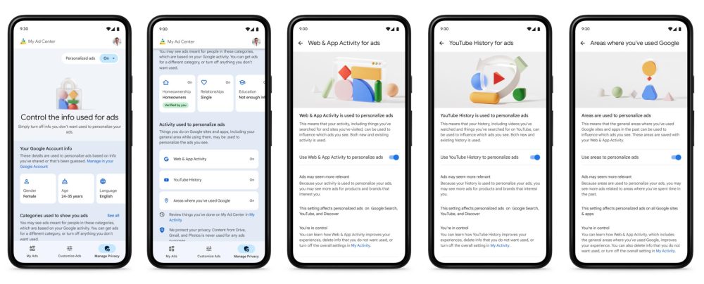 Google My Ad Center