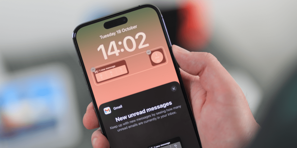 google lock screen widgets ios