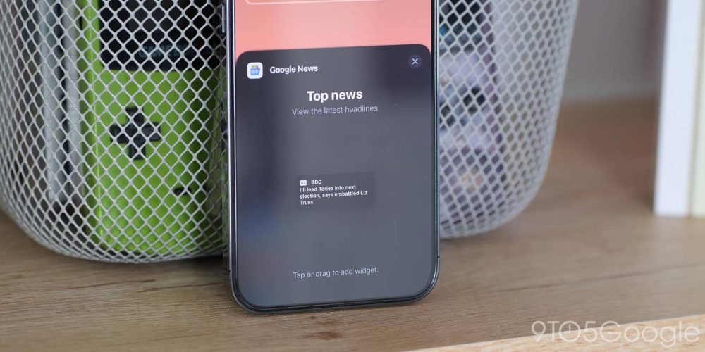 google lock screen widgets ios