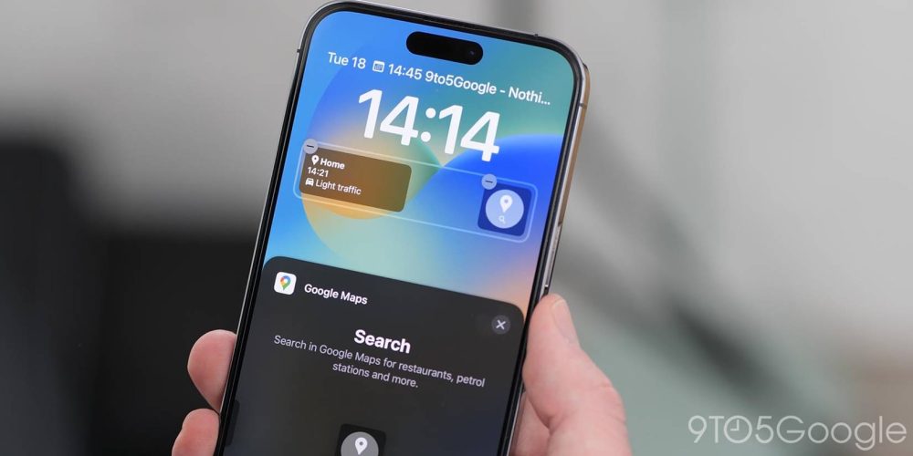 google lock screen widgets ios
