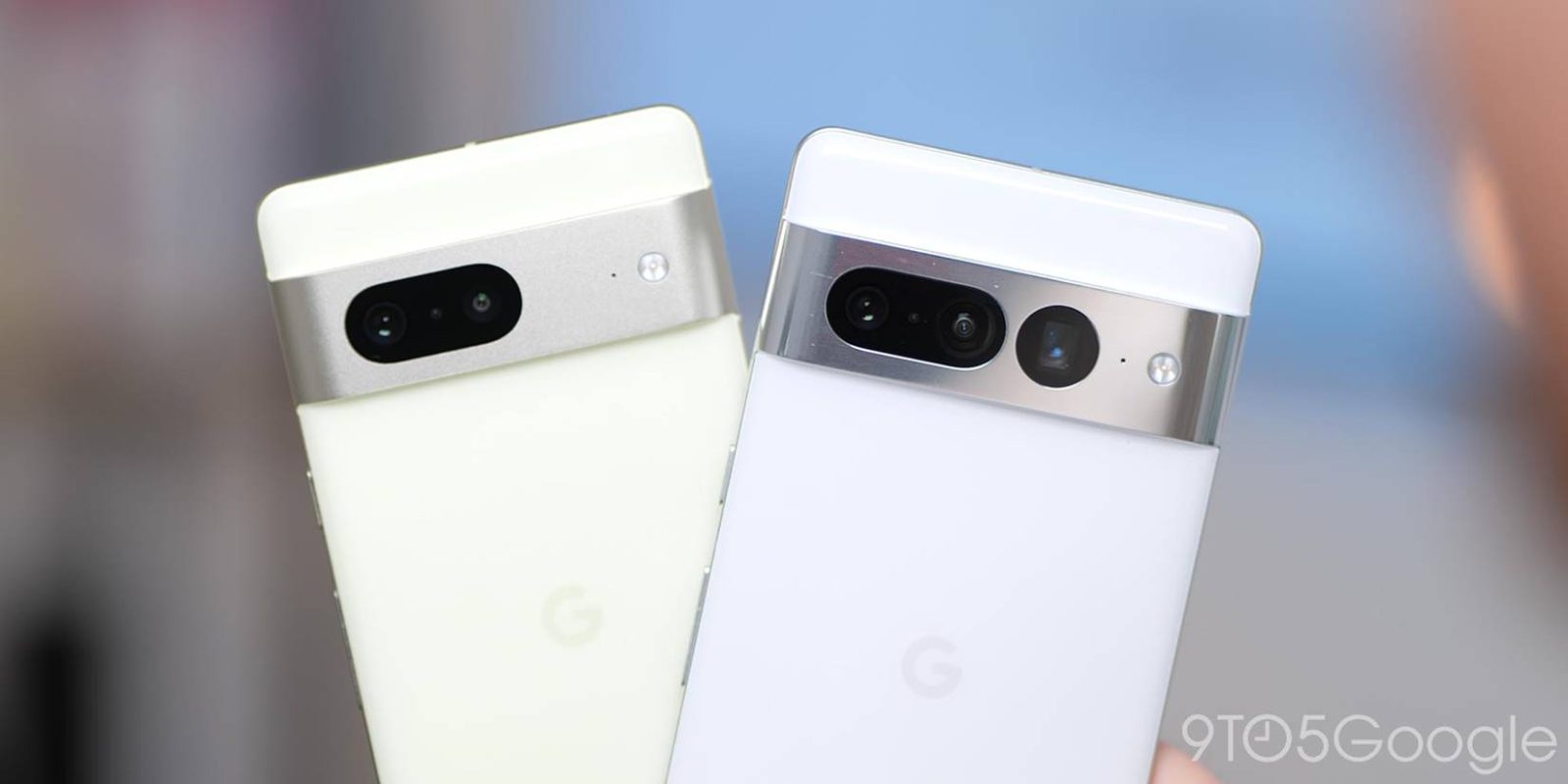 google pixel 7 and