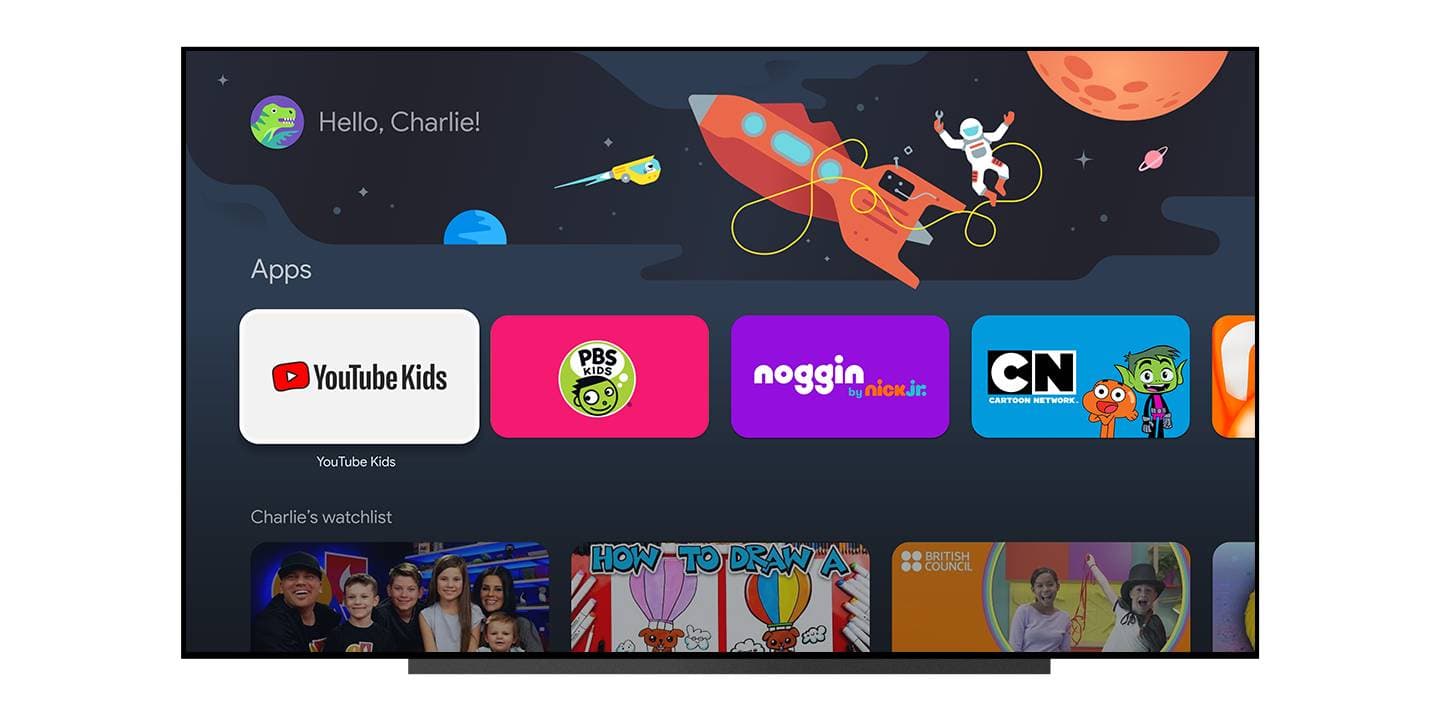 google tv kids profile 2022