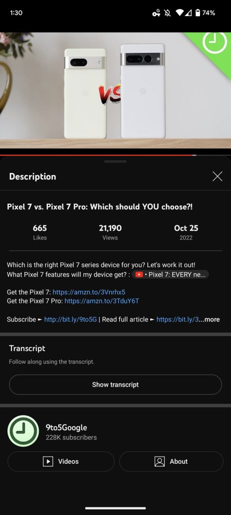 new dark YouTube
