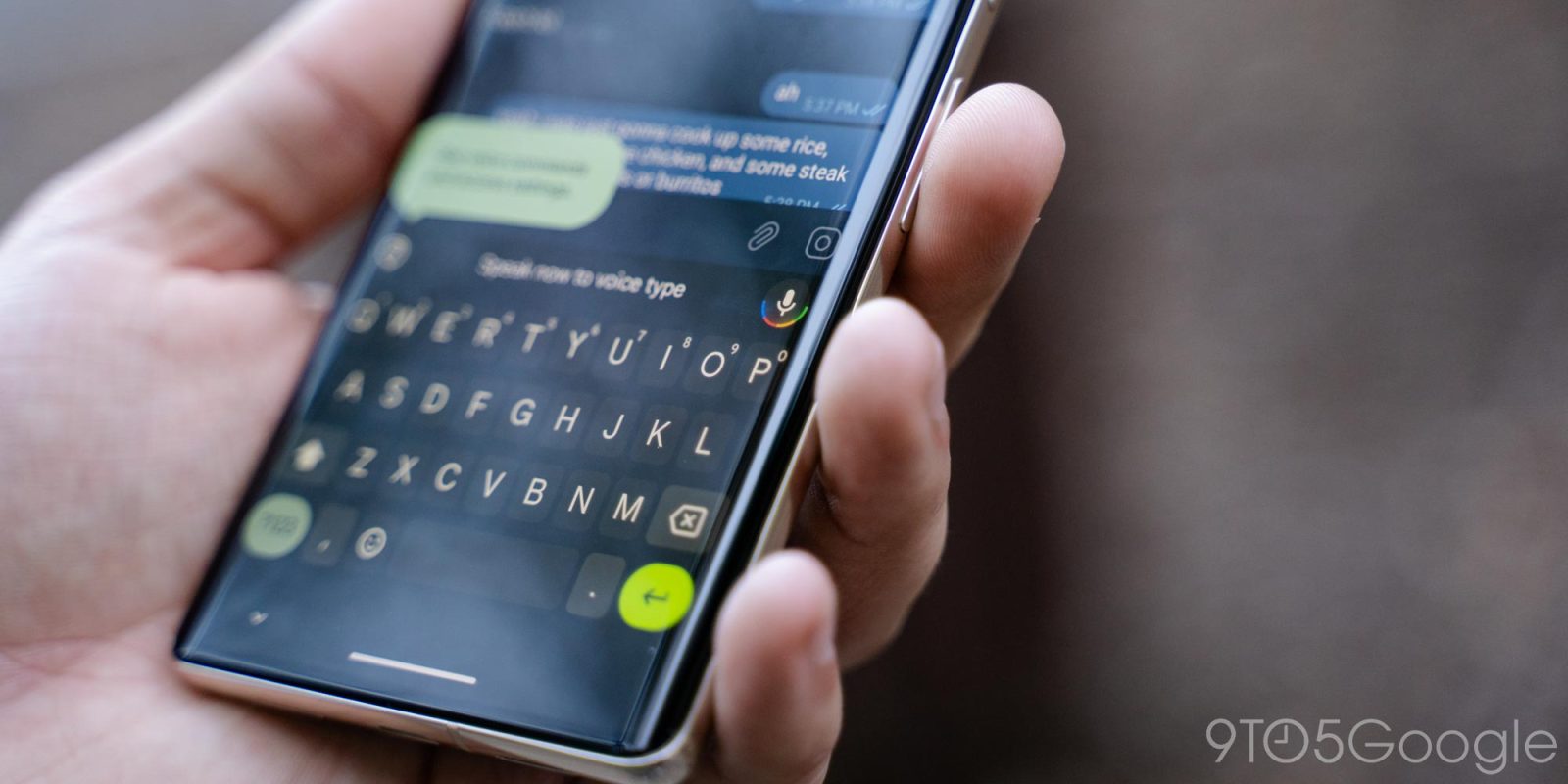 pixel 7 pro gboard voice