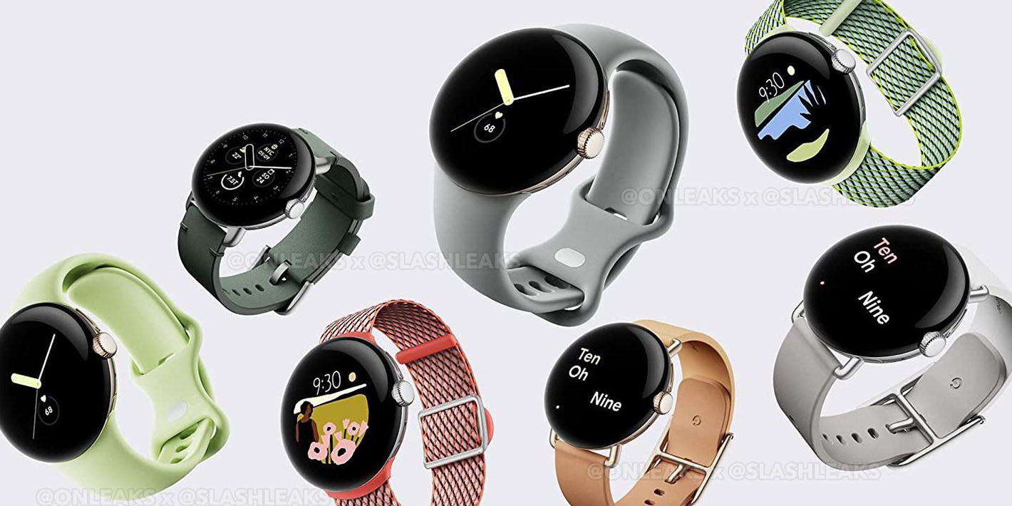 google pixel watch bands leak