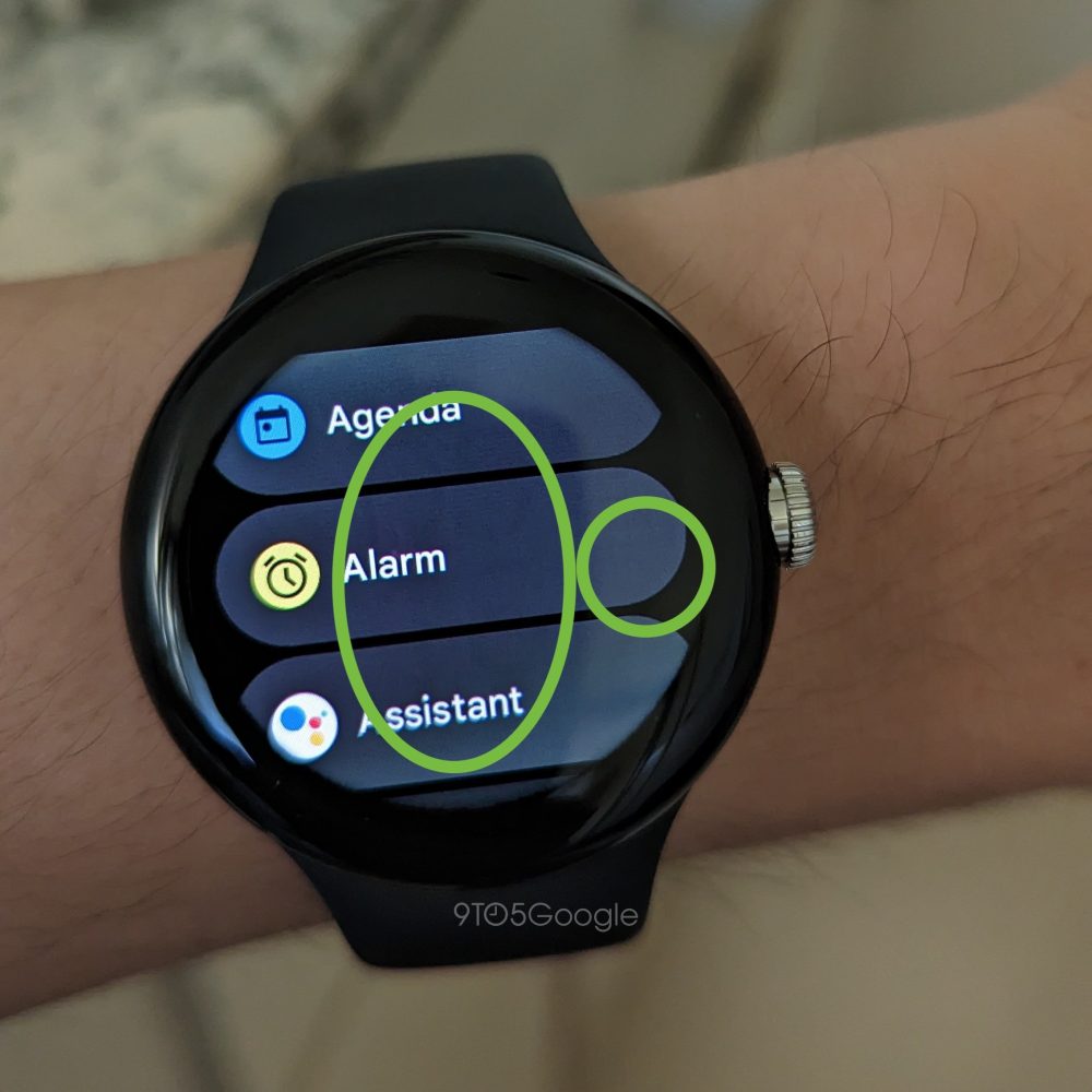Pixel Watch screen burn-in