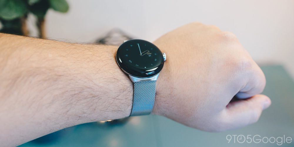 pixel watch metal mesh band