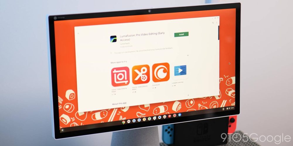 lumafusion chromeos play store listing