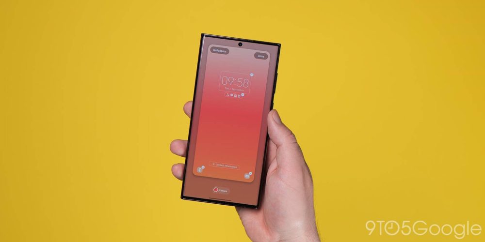 One UI 5.0 lock screen customization