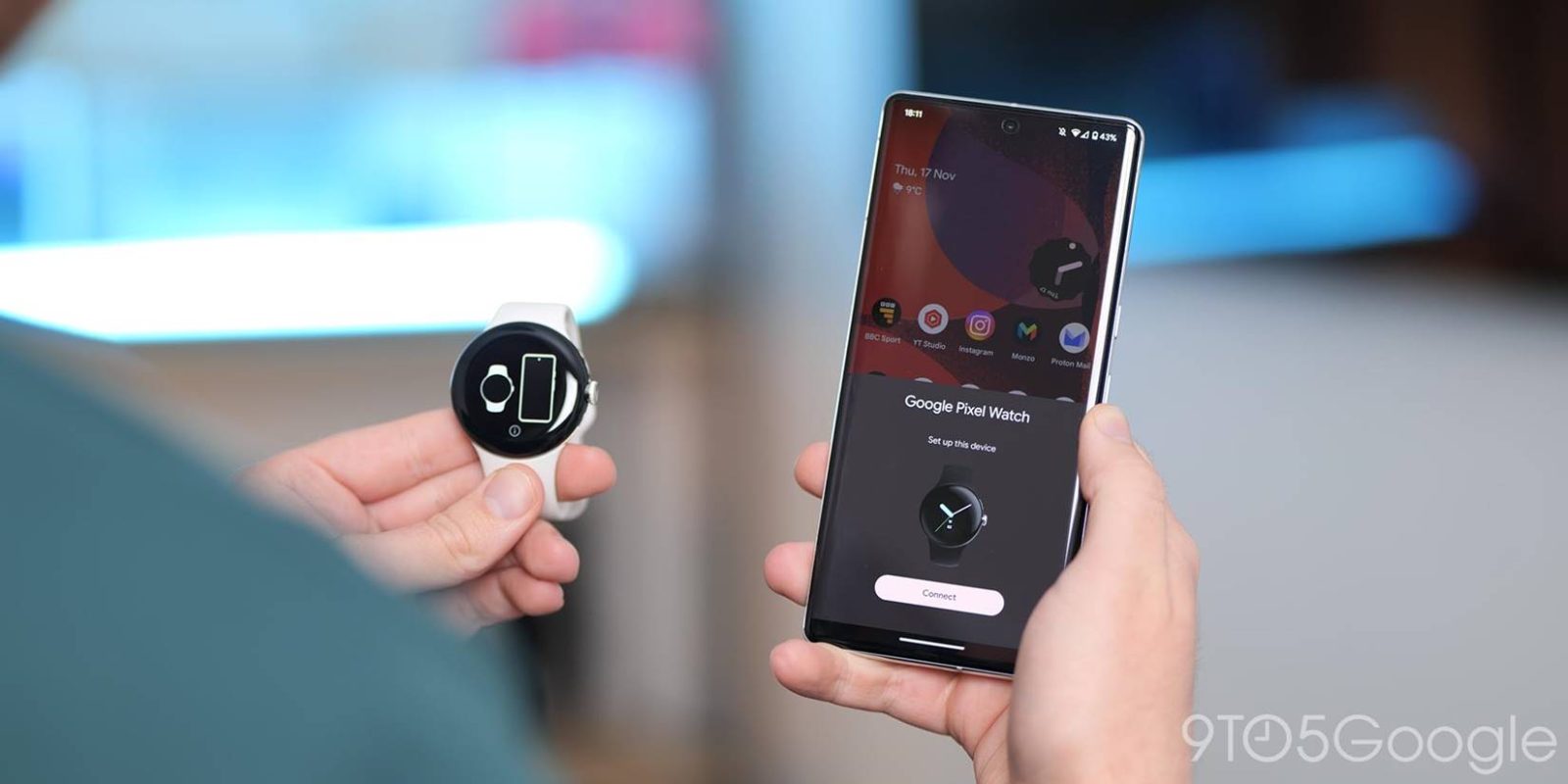 Android Fast Pair with Google Pixel Watch
