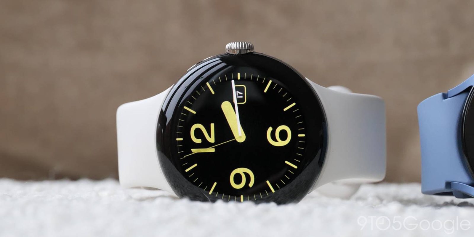 Google Pixel Watch running Wear OS 3